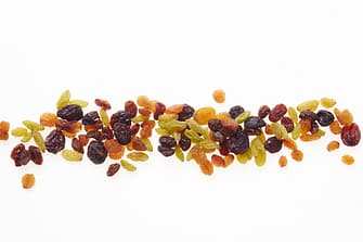 Mixed raisins
